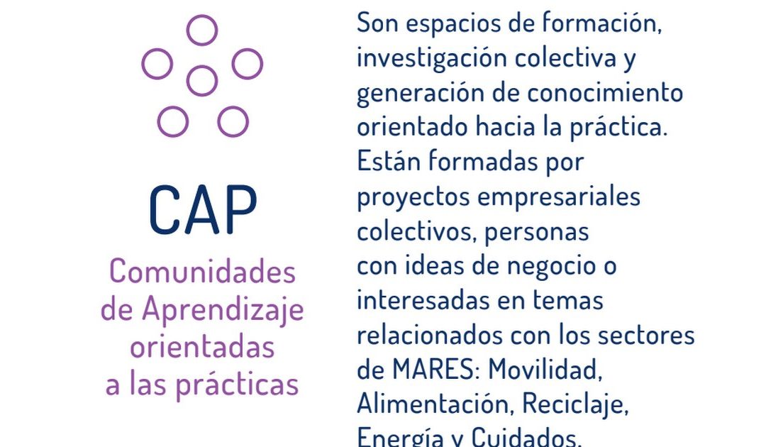 Sesión CAP Corresponsabilidad en la Economía Social y Solidaria